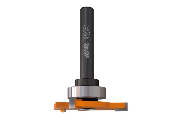 Scheibennutfräser angesenkt, fertig montiert