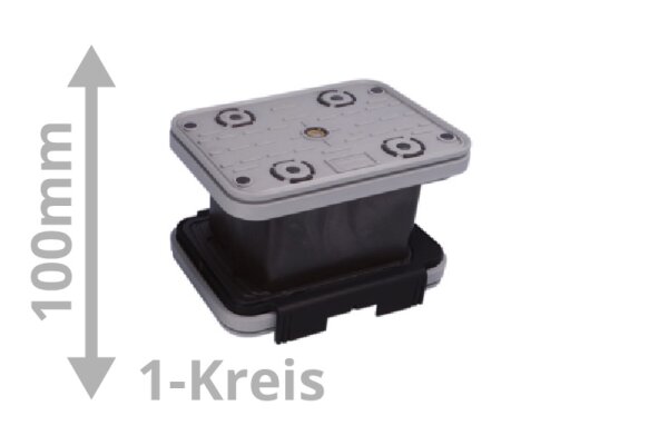 Pro Sauger 100mm mit 1-Kreis