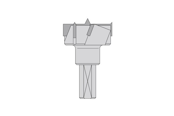 Zylinderkopfbohrer Z3+V3 HW-EN