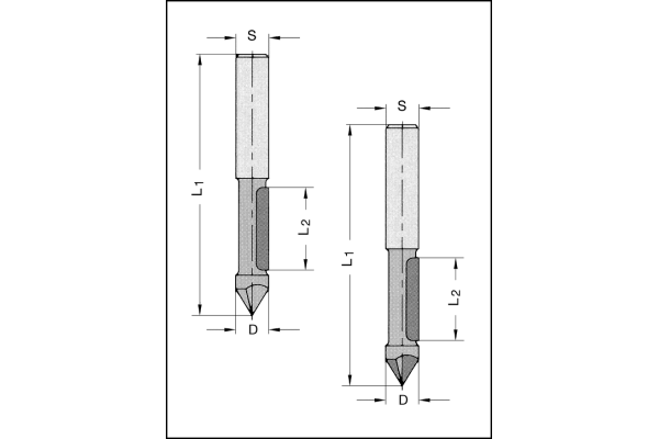 Kopier- und Ausschnittfräser Z1+1 HW