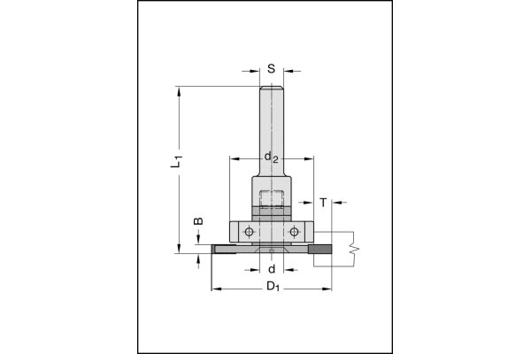 Laminatfräsersatz Z2 HW-EN