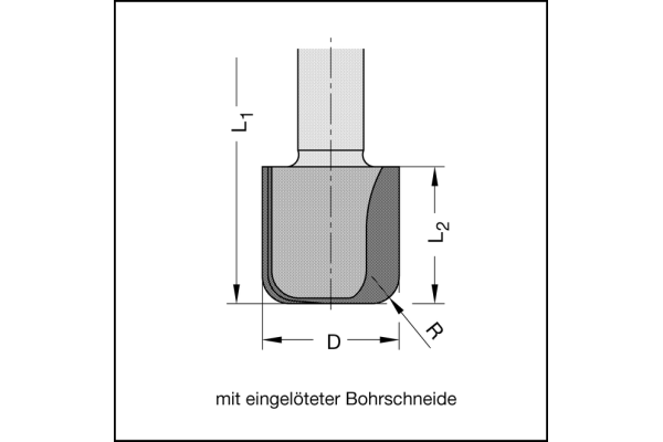 Wasserrinnenfräser HW