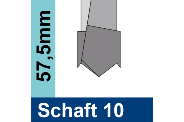 Gesamtlänge 57,5mm