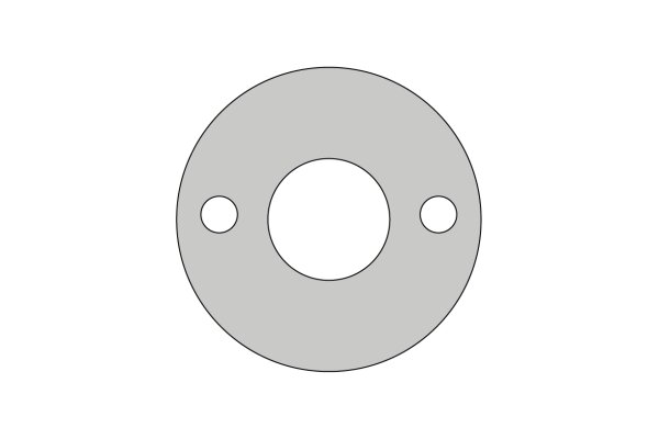 Zwischenring mit Mitnehmerlöcher-EN