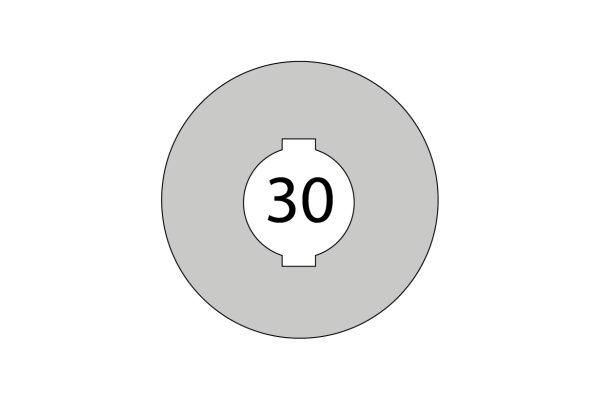 Bohrung 30mm