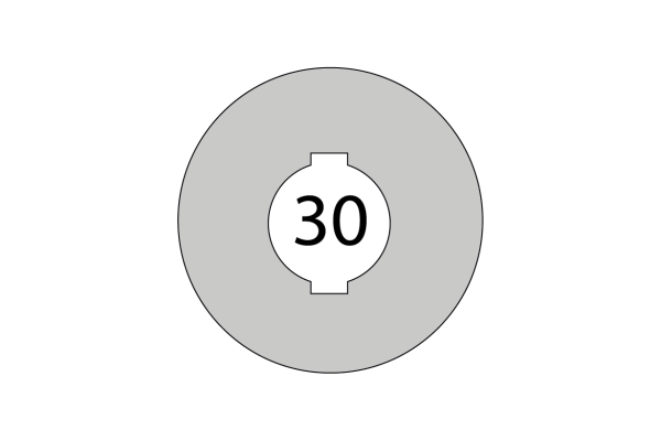 Bohrung 30mm-EN