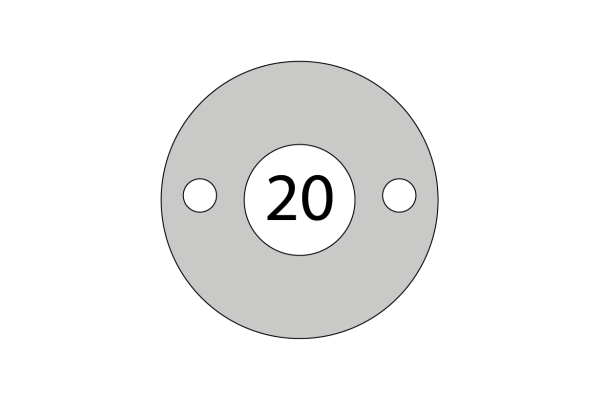 Bohrung 20mm-EN