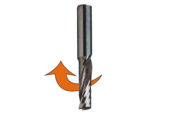 VHM Z1 Spiralschaftfärser für Kunststoffe-EN