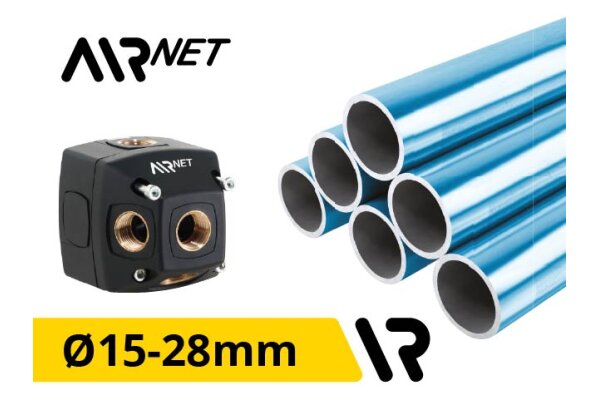 AIRnet Pipe System 15-28mm