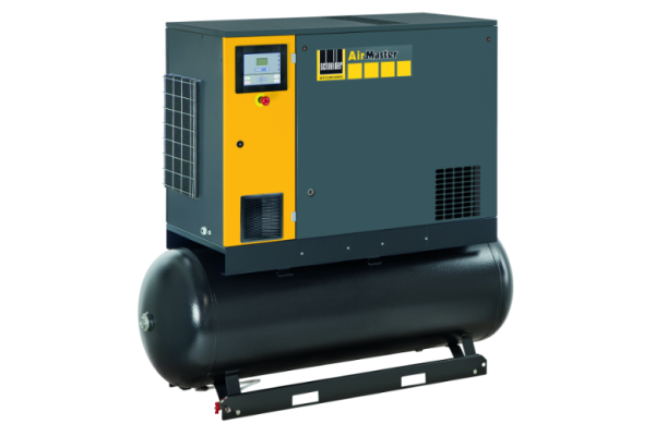 AirMaster Variable Speed mit Kältetrockner auf Behälter