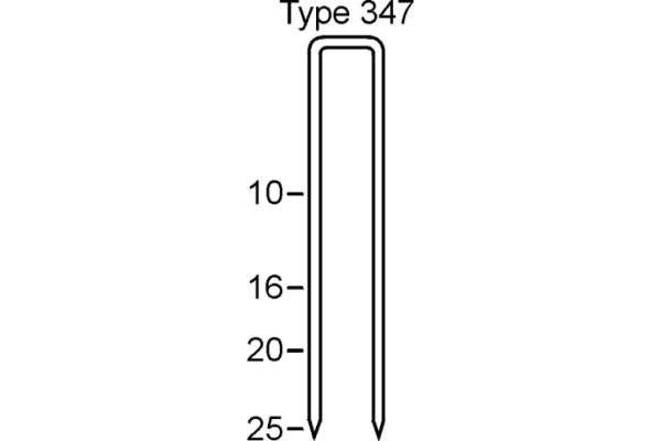 Heftklammern Typ 347