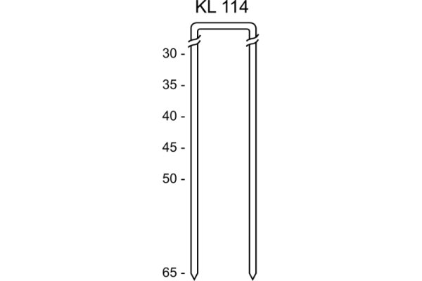 Heftklammern Typ 114