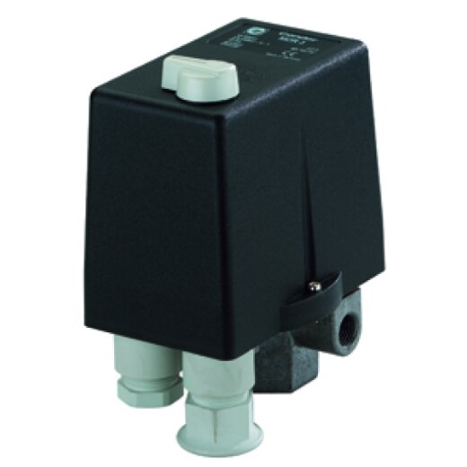Pneumatischer Membran-Druckschalter – Einstellbar, Edelstahl, 1/4″, IP54, Für Pumpen