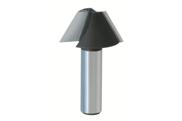 Chamfer cutter without ball bearing guide