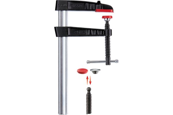 Temperguss-Schraubzwinge mit Knebelgriff TG-K EN