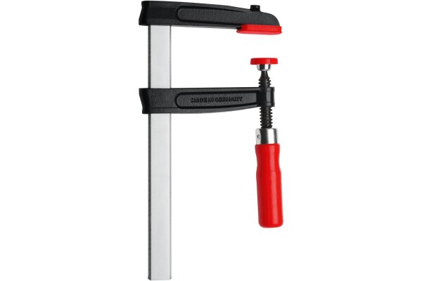 Temperguss-Schraubzwinge mit Holzgriff TGRC EN