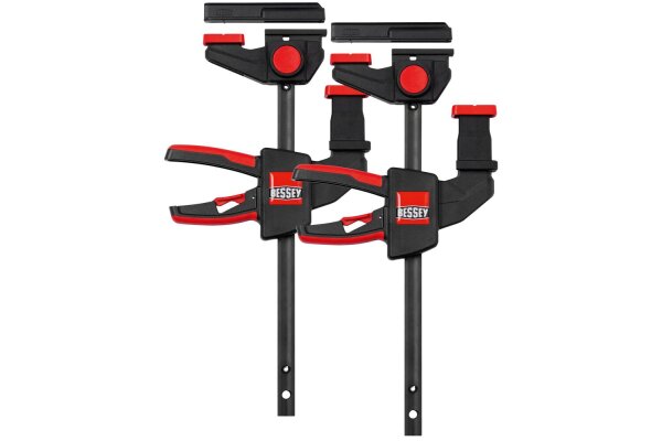 Einhand-Tischzwinge für Führungsschienen EZR