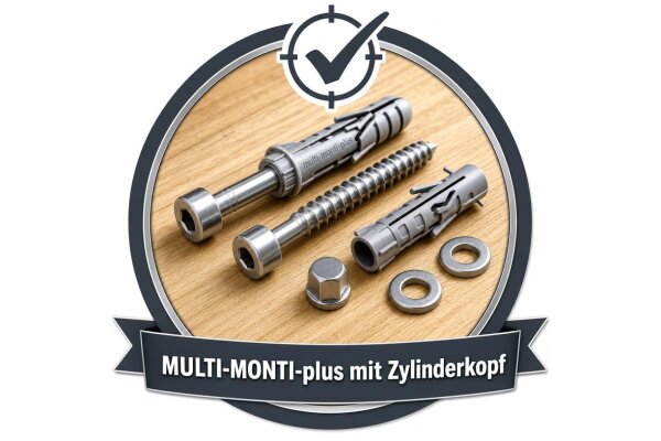 MULTI-MONTI-plus mit Zylinderkopf