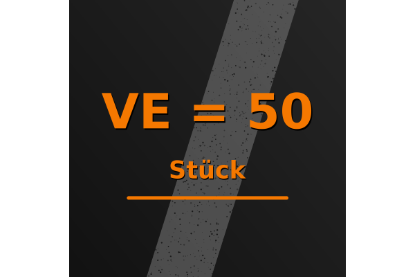 VE =50 Stück