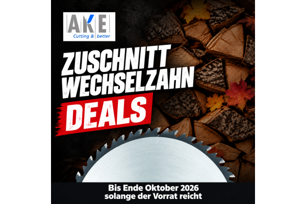 Zuschnittsägeblätter – Wechselzahn