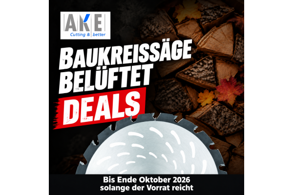 Baukreissägeblatt – belüfteter Grundkörper