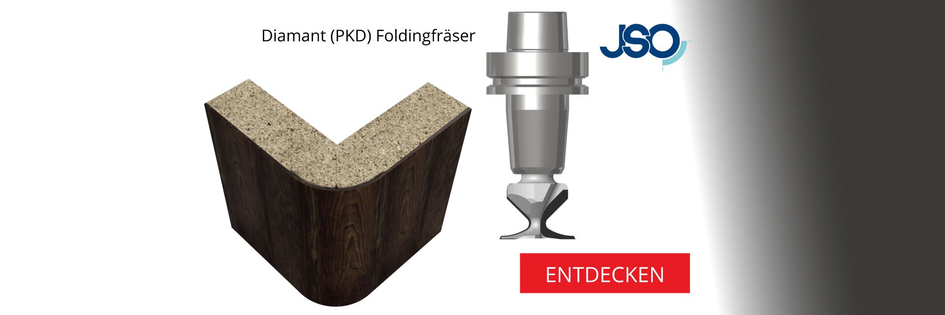 JSO Diamant (PKD) Foldingfräser