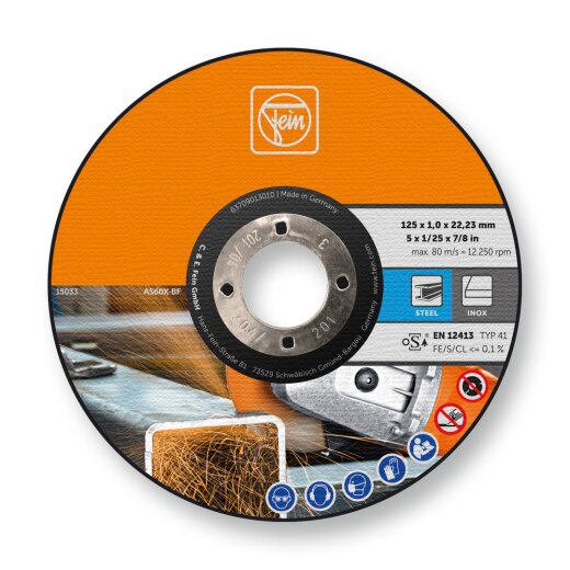 Fein Cutting disc d125_1 25pcs