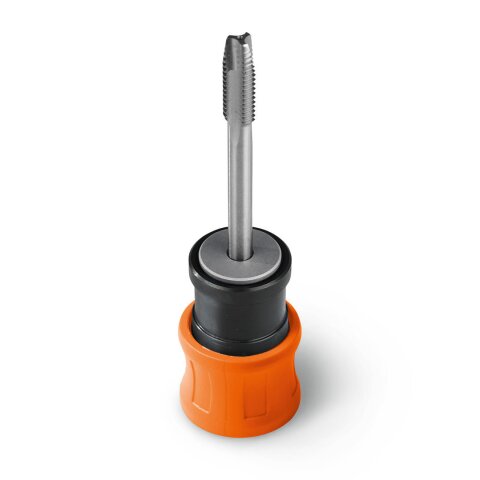 Gewindebohr-Spannzange, Ø 9 mm, Vierkant 7 mm, Zubehör-Schnittstelle QuickIN