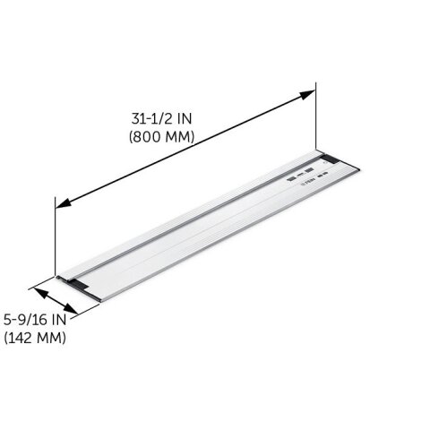 Fein Guide rail 800mm for AHKS