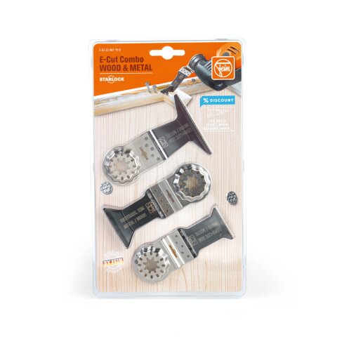 E-Cut Combo Starlock WOOD & METAL, Aufnahme Starlock