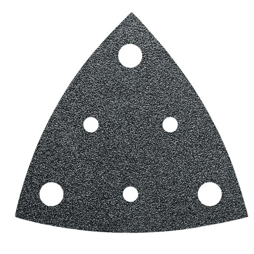 Schleifblätter, gelocht, Kantenlänge 80 mm