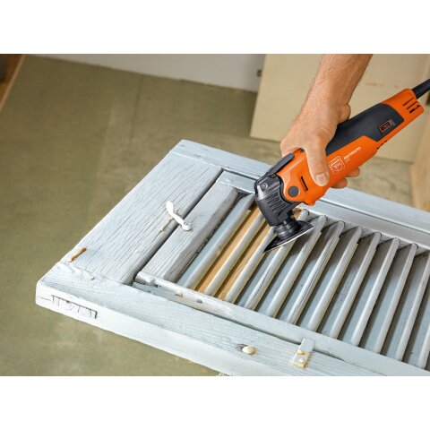 Schleifplatten-Set, flach, Kantenlänge 80 mm, Aufnahme Starlock