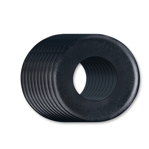 Codier-Hülsen, Farbe schwarz, VE 10 St