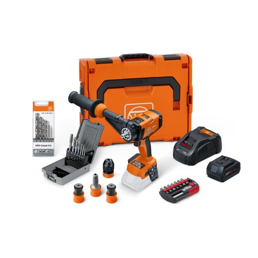 FEIN 4-Gang Akku-Bohrschrauber im Anwender-Set ASCM 18-4 QM AS Metal Advanced To