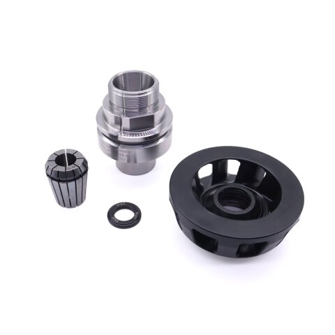 Nesting-Turbine "Stahl" Ø 95mm ER32 HSK-F 63 Spannzangenfutter 16mm