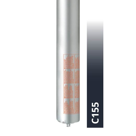 Otto construction silicone anthracite C155 matt "OTTOSEAL S110" premium 580 ml Aluminum foil bag