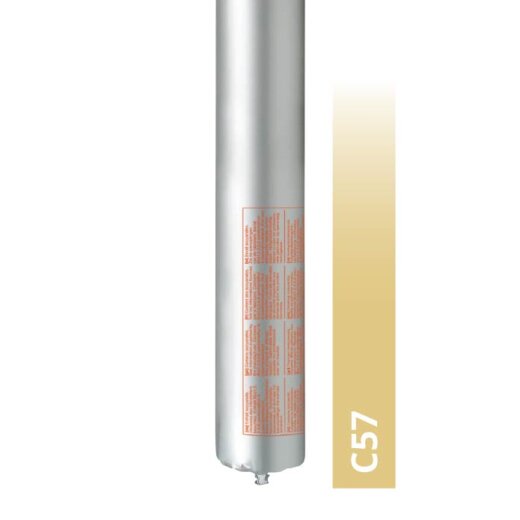 Otto Bau-Silikon eiche C57 matt "OTTOSEAL S110" Premium 580 ml Alu-Folienbeutel