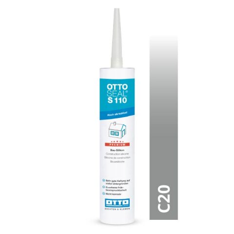 Otto construction silicone fair grey C20 matt...