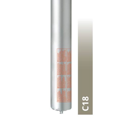 Otto construction silicone sanitary grey C18 matt...