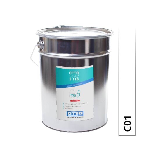 Otto Bau-Silikon weiß C01 matt "OTTOSEAL S110" Premium 20 l Hobbock