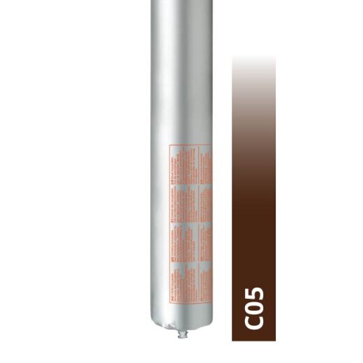 Otto construction silicone brown C05 glossy "OTTOSEAL S110" premium 580 ml Aluminum foil bag