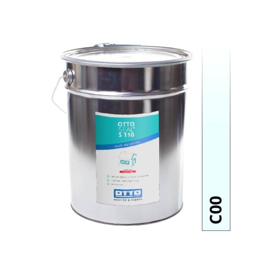 Otto construction silicone transparent C00 glossy "OTTOSEAL S110" premium 20 l Hobbock