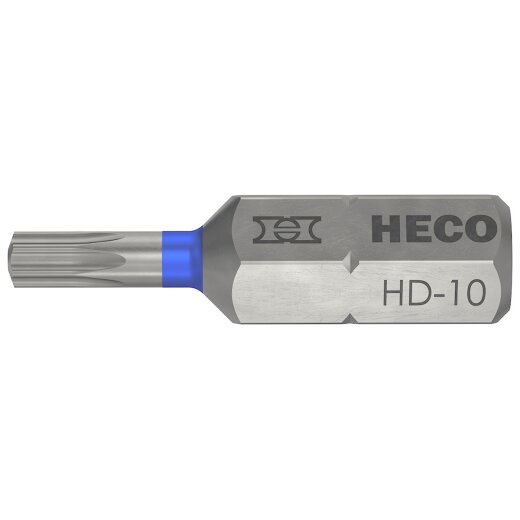 HD-10 L25mm HECO-Drive Bit for HECO® screws 10 Piece