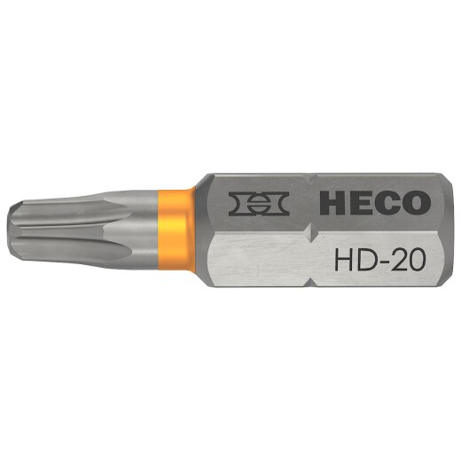 HD-20 L25mm HECO-Drive Bit for HECO® screws 10 Piece