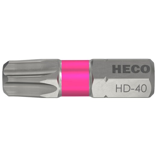 HD-40 L25mm HECO-Drive Bit for HECO® screws 10 Piece