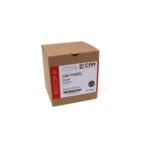 car-matic Push to Open Cover 76mm anthrazit 20 Stück