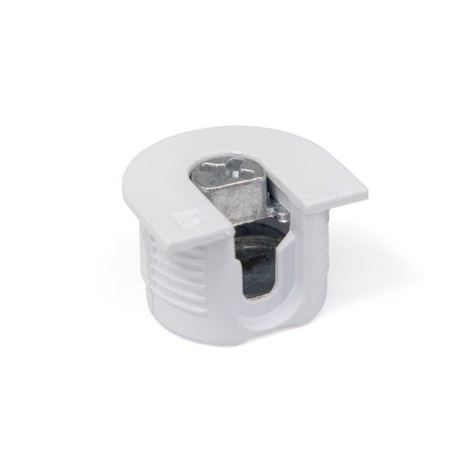 CAR "CarFix Top" Ø20/22mm white from 16mm panel thickness