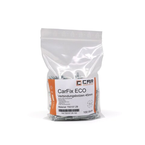 CAR 8x34mm Connecting Bolt "CarFix ECO" Steel zinc plated 100 pieces
