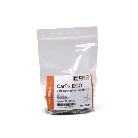 CAR 8x24mm Connecting Bolt "CarFix ECO" Steel zinc plated 100 pieces