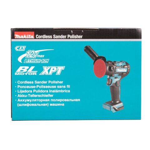 Makita PV301DZ Akku-Schleifer und -Polierer 12V max. (ohne Akku, ohne Ladegerät) EN